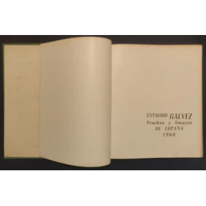 Catálogo Gálvez Pruebas y Ensayos de España 1960. Manuel Gálvez – imagen 4