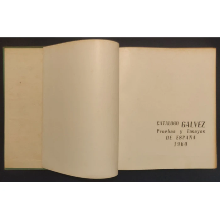 3244 Catálogo Gálvez Pruebas y Ensayos de España 1960. Manuel Gálvez – imagen 4