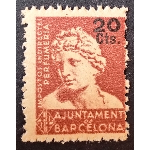 Ajuntament de Barcelona. Impostos Indirectes. Perfumería 1937