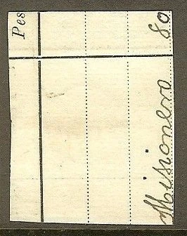 356 Timbre Móvil Fdo. Poo 1898 con sobrecarga circular 1899 Negra – imagen 2