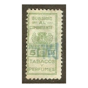 Tenerife. Impuesto Tabaco y Perfumes. Subsidio Combatientes 1936