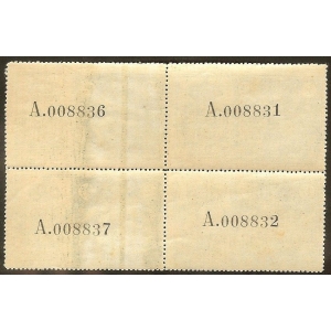 Pólizas de 1922 de Guinea en Bloques de 4 (24 sellos) – imagen 2