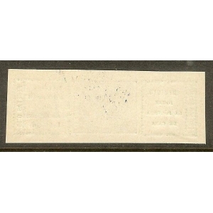 Pólvora y Explosivos 1895/96. Fajita de 0,10 Ptas. Verde amarillo y negro – imagen 2