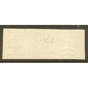 Pólvora u Explosivos 1895/96. Fajita de 0,10 Ptas. Verde amarillo y negro – imagen 2