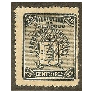 Valladolid timbre Municipal 1904?