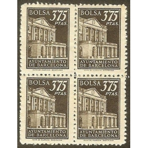 Ayuntamiento de Barcelona. 3 Fiscales Bolsa (Bloque de 4) – imagen 3