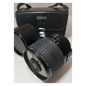 OC003_1 Sigma Mirror-Telephoto 600mm f/8 Multi-Coated – Objetivo catadióptrico vintage con estuche y accesorios – imagen 2